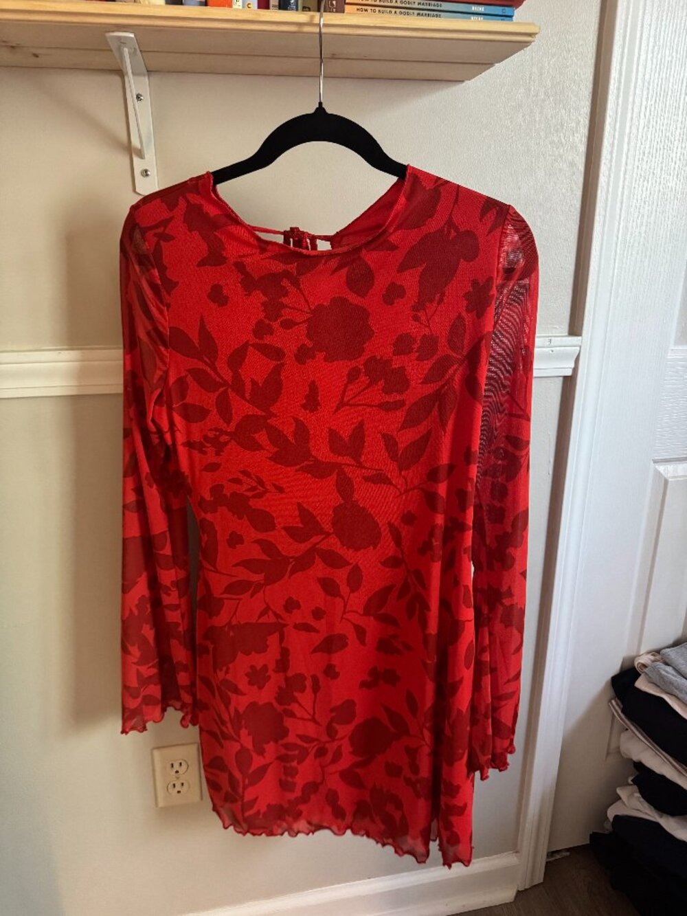 Shein Mini Red Dress